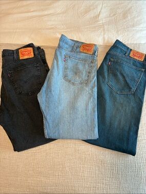 Levi's Men's Classic Straight Jeans Bundle